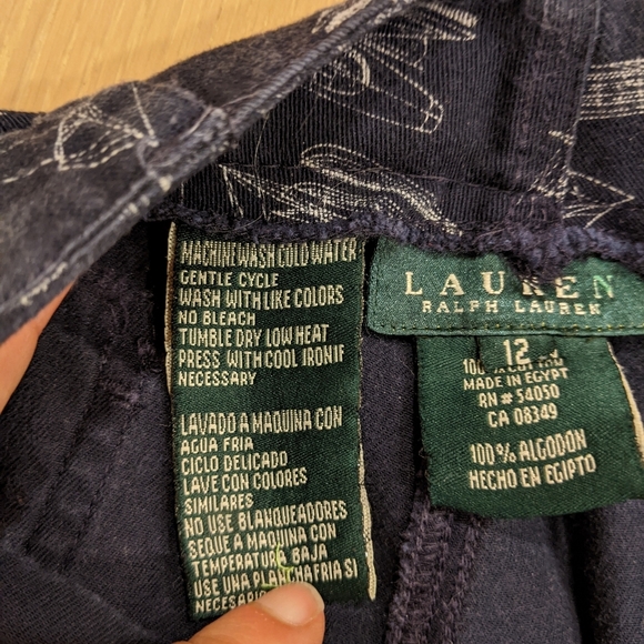 Ralph Lauren sailing themed shorts - Picture 7 of 8